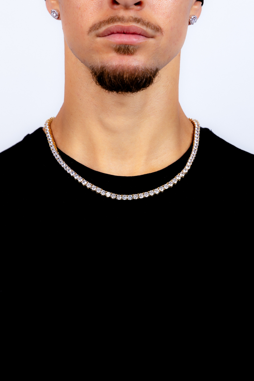 Tennis Chain 5mm Gold