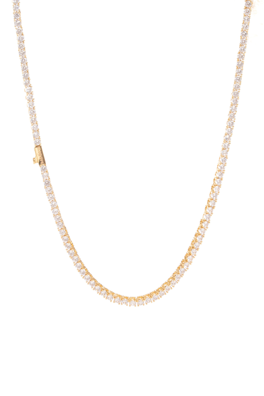 Tennis Chain 3mm Gold