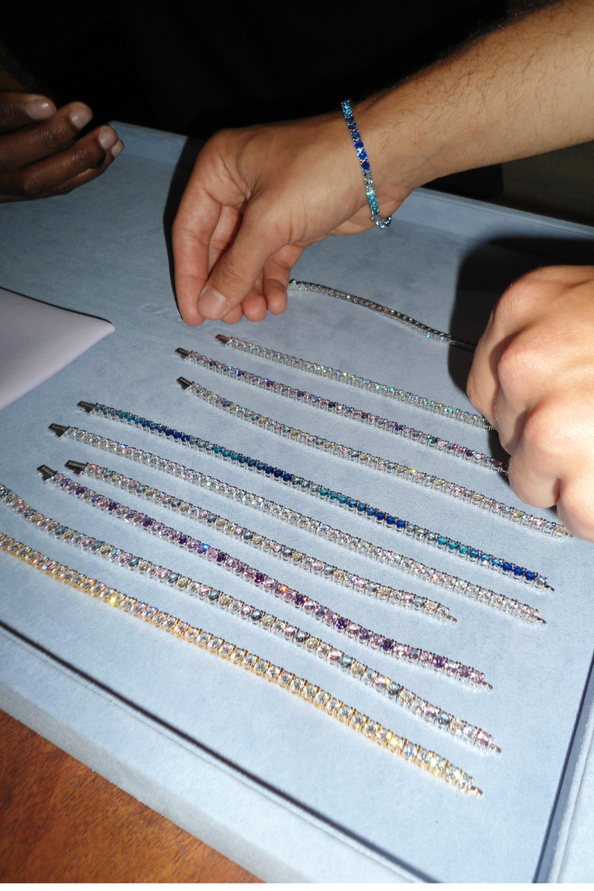 Tennis Armband 4mm Silber