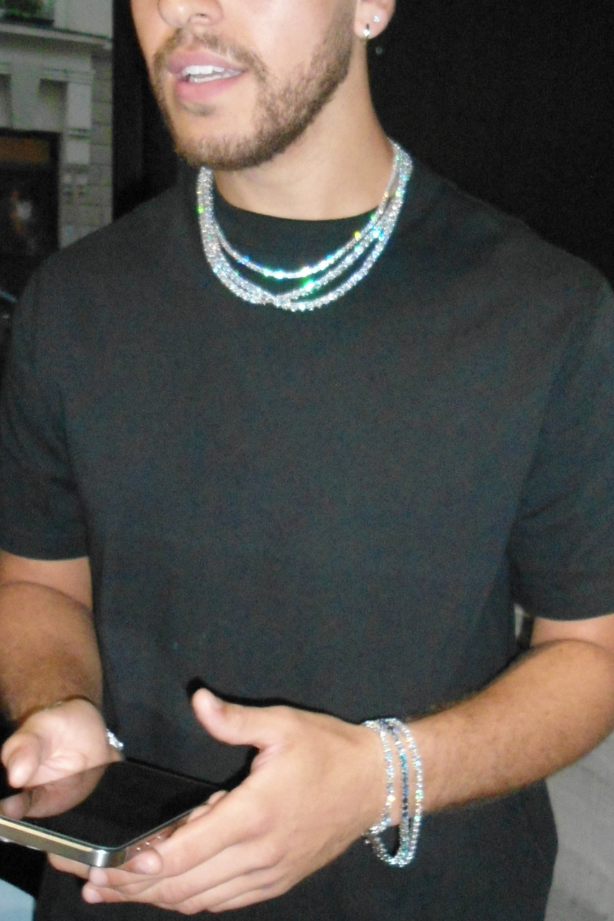 Tennis Chain 3mm Silber