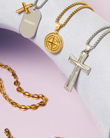 11mm Gliederkette Gold