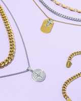 11mm Gliederkette Gold