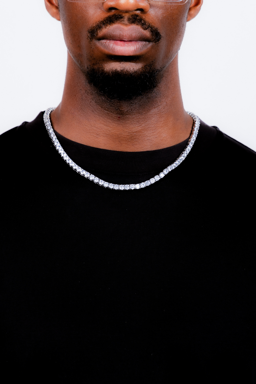 Tennis Chain 5mm Silber