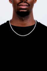 Tennis Chain 4mm Silver