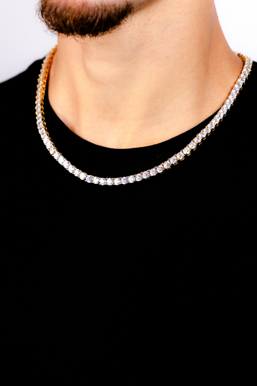 Tennis Chain 5mm Gold