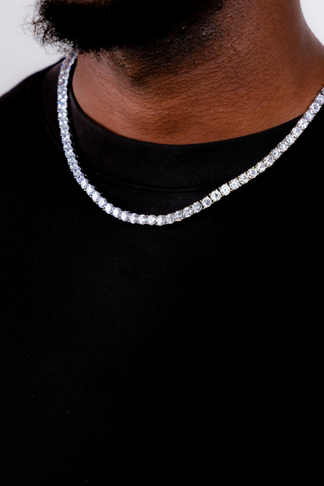 Tennis Chain 5mm Silver