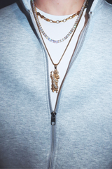 11mm Gliederkette Gold