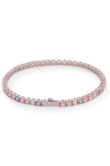 Tennis Armband 4mm Lemon